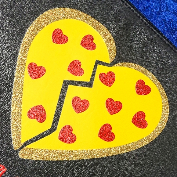 BJ "Pizza My Heart" Large Pouch/Wristlet - Picture 5 of 5